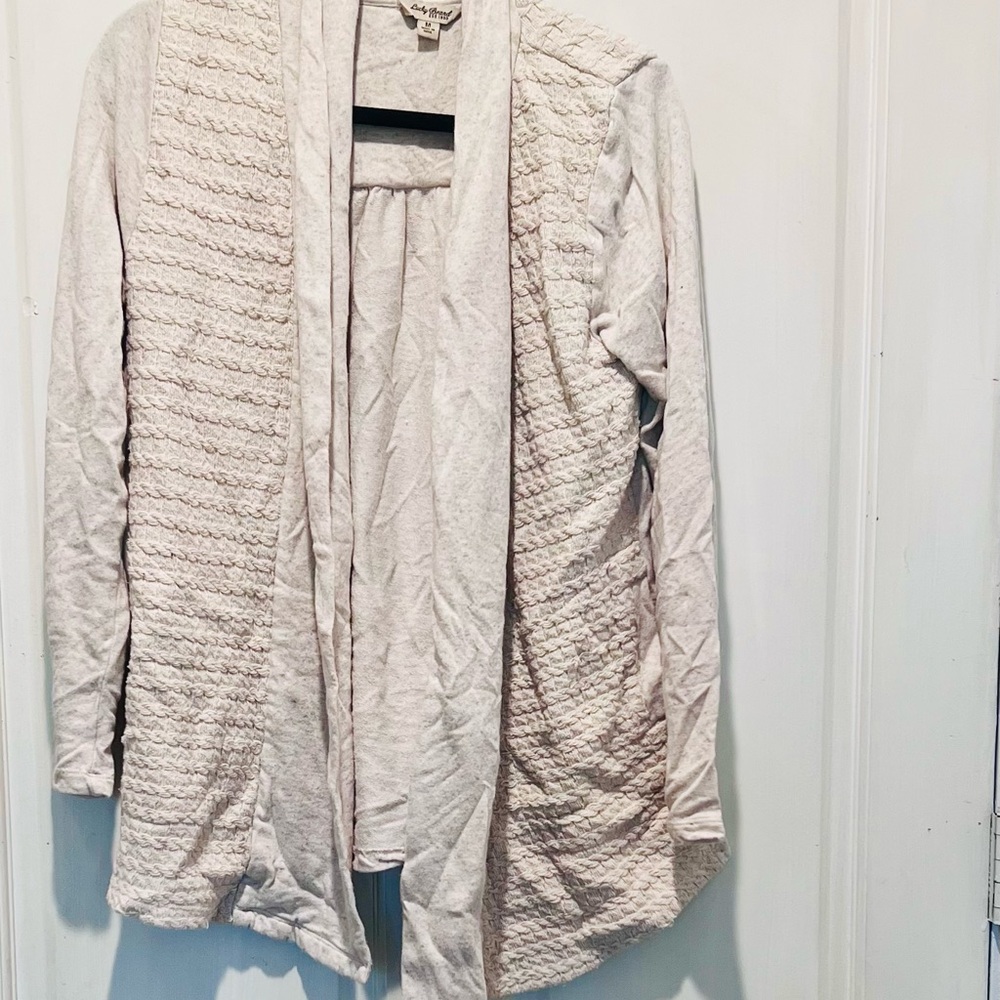 Lucky Brand Cream Knit Cardigan, basics, capsule wardrobe